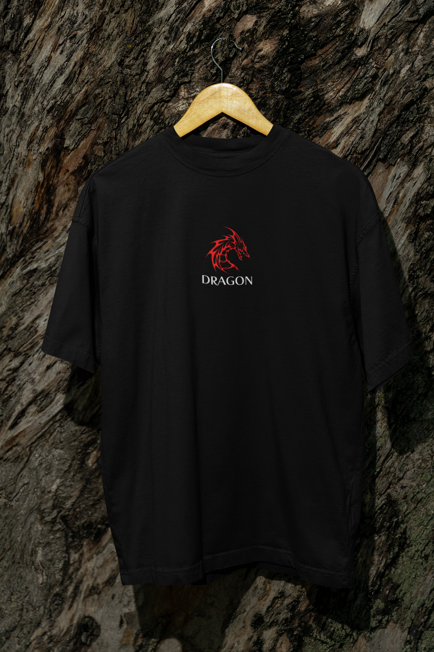 Red Dragon Unisex Oversized T-Shirt