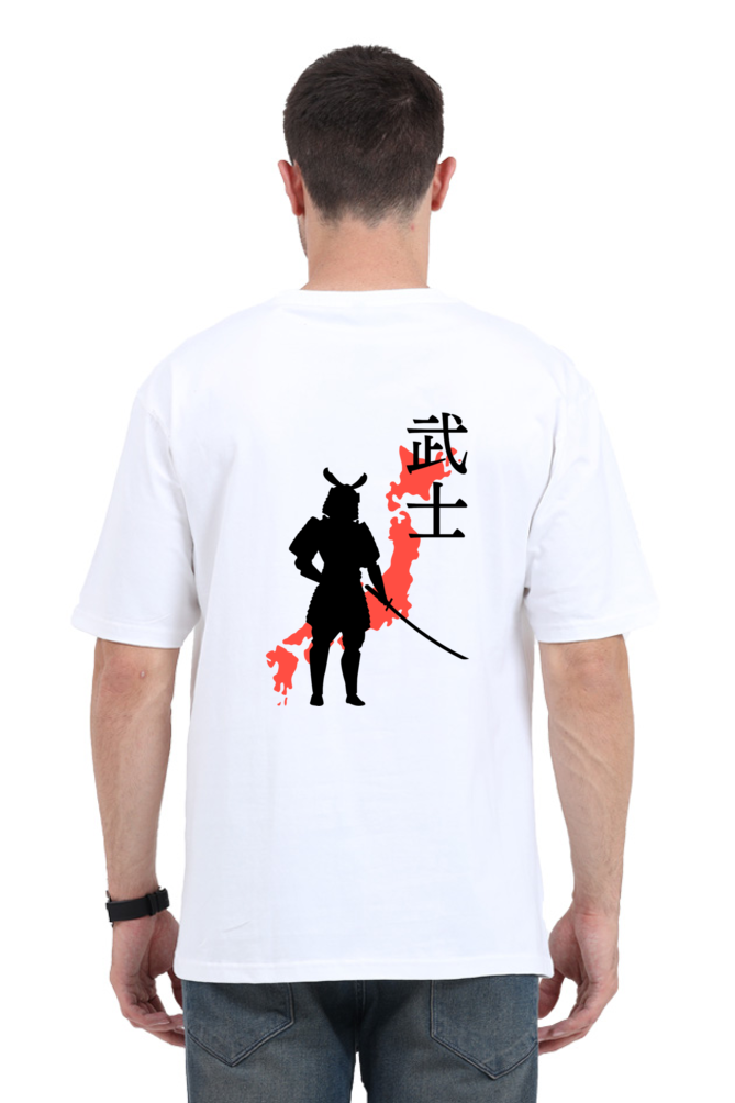 Black Samurai Unisex Oversized T-Shirt