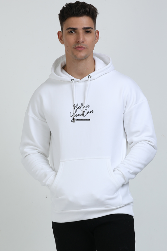 Believe You Can Oversized Hooded Sweatshirt