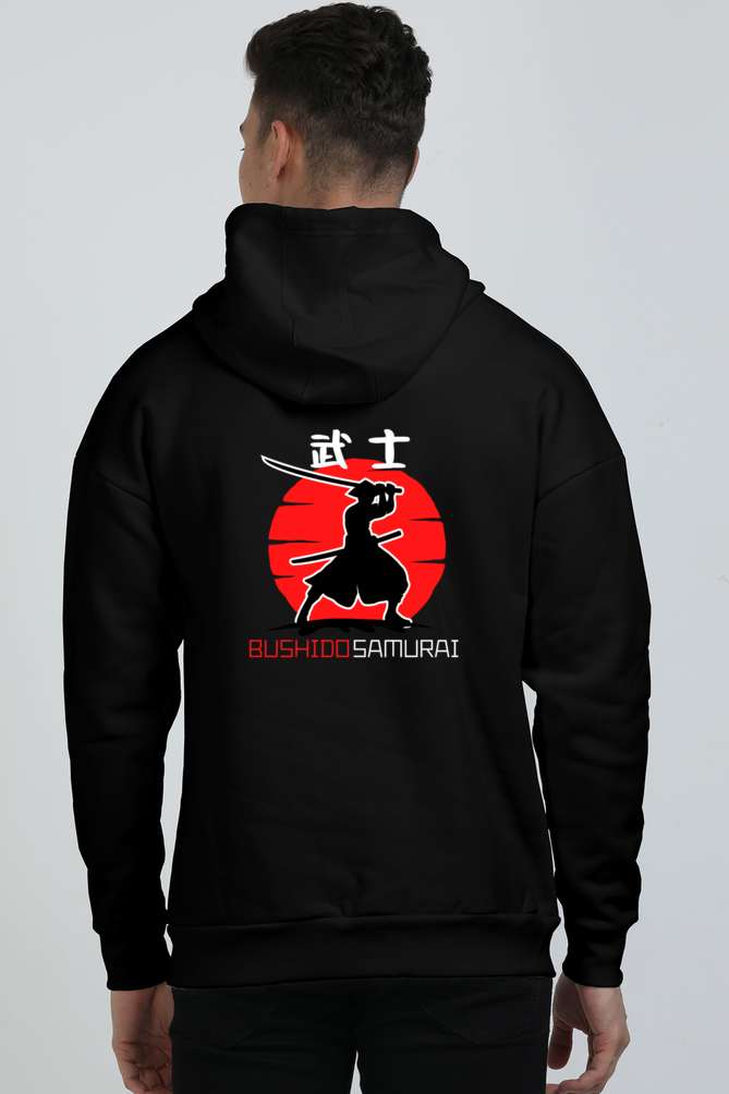 Bushido Samurai Oversized Hooded Sweatshirt