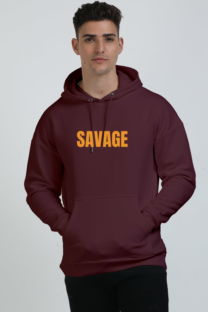 Savage Oversized Hooded Sweatshirt