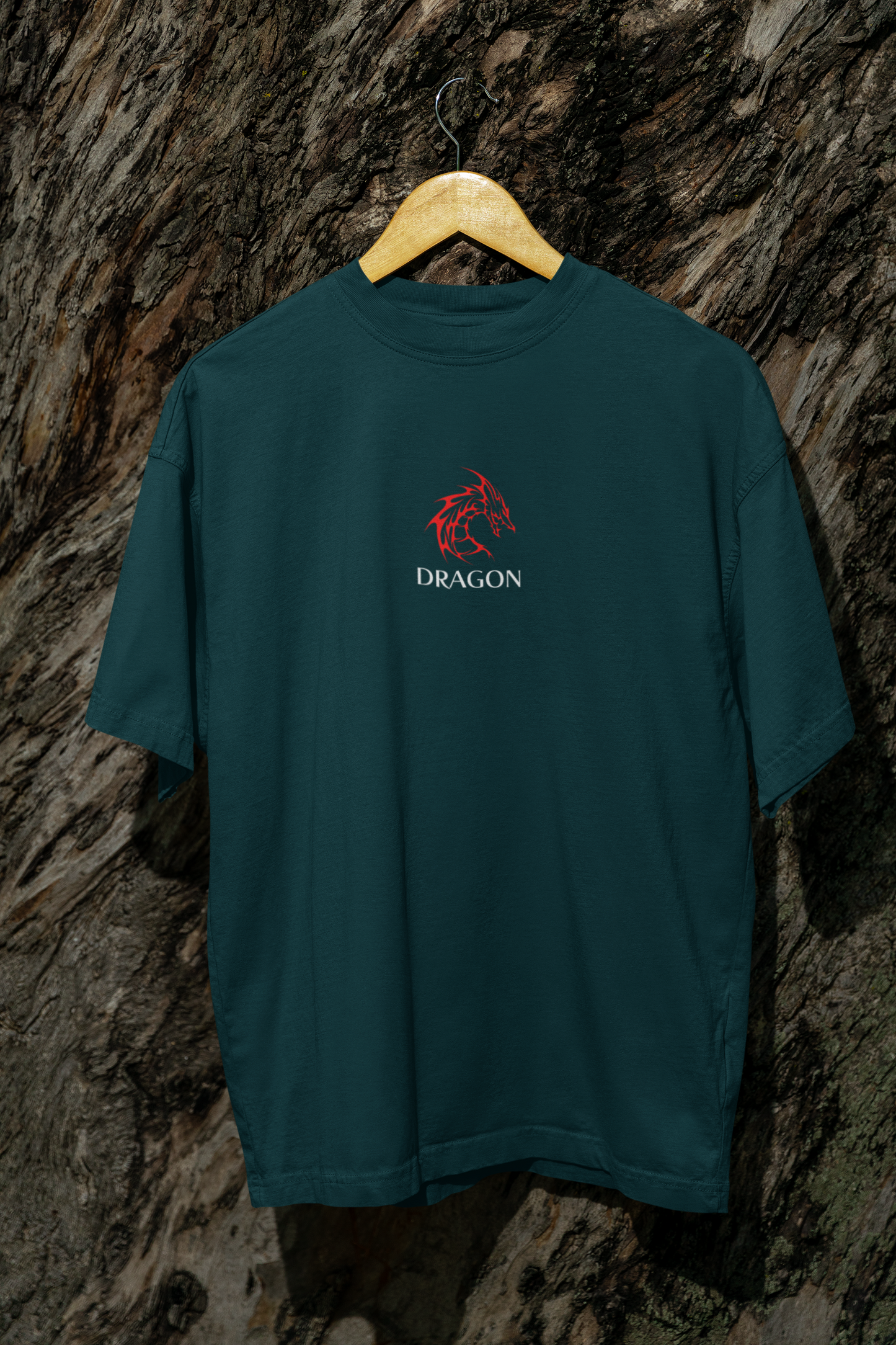 Red Dragon Unisex Oversized T-Shirt