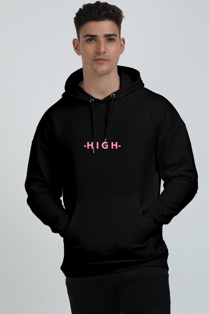 Time For High Oversized Hooded Sweatshirt