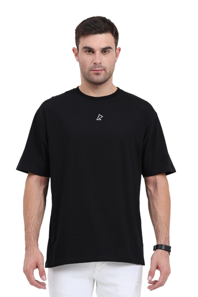 Avokit Black Unisex Oversized T-Shirt