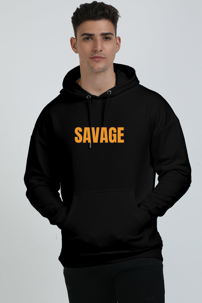 Savage Oversized Hooded Sweatshirt