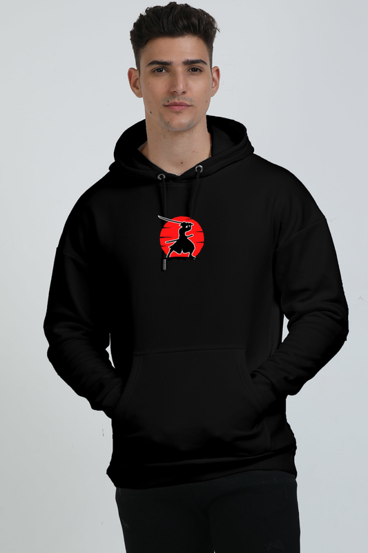 Bushido Samurai Oversized Hooded Sweatshirt