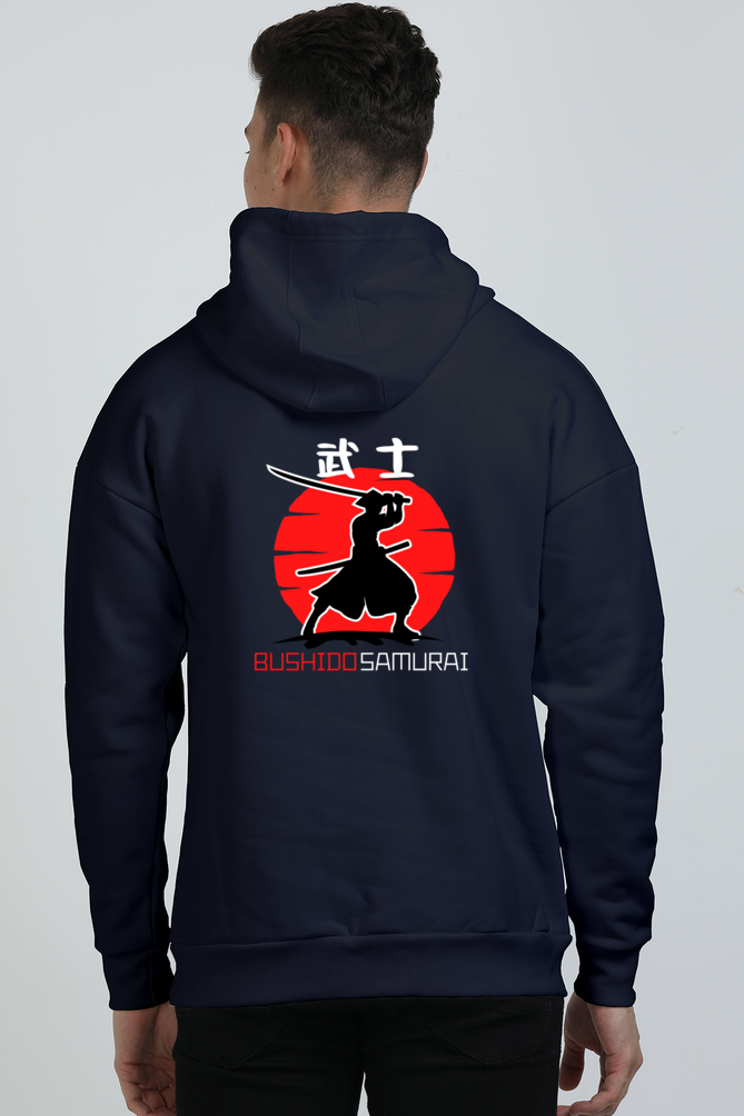 Bushido Samurai Oversized Hooded Sweatshirt