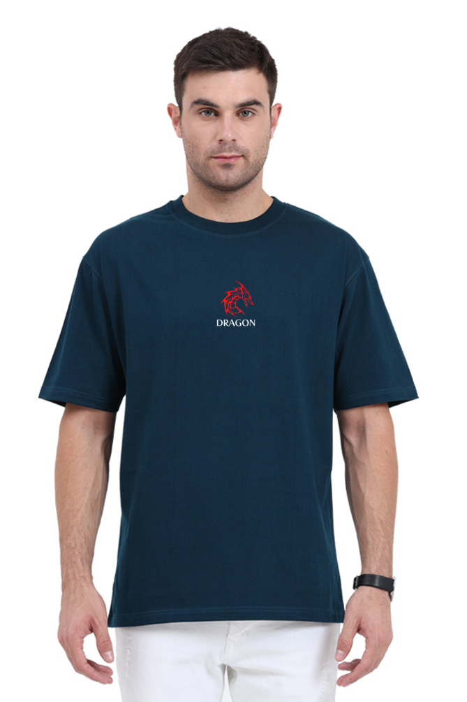 Red Dragon Unisex Oversized T-Shirt