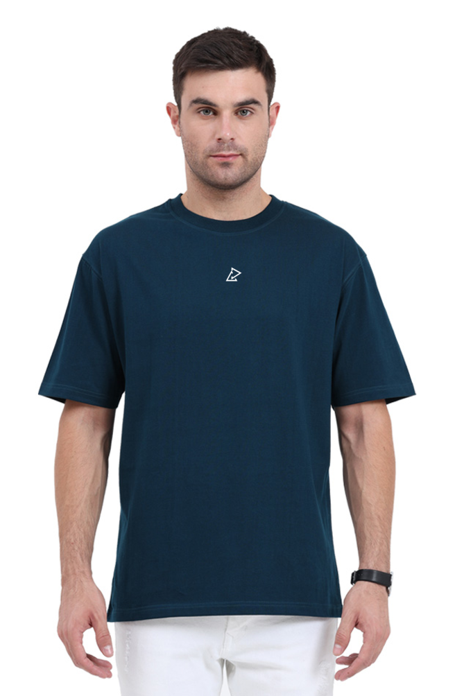 Avokit Petrol Blue Unisex Oversized T-Shirt