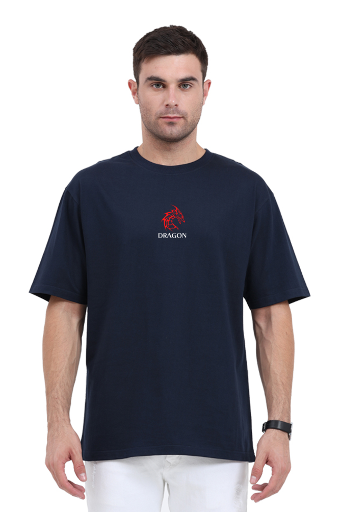 Red Dragon Unisex Oversized T-Shirt