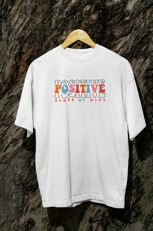 Positive Mind Unisex Oversized T-Shirt